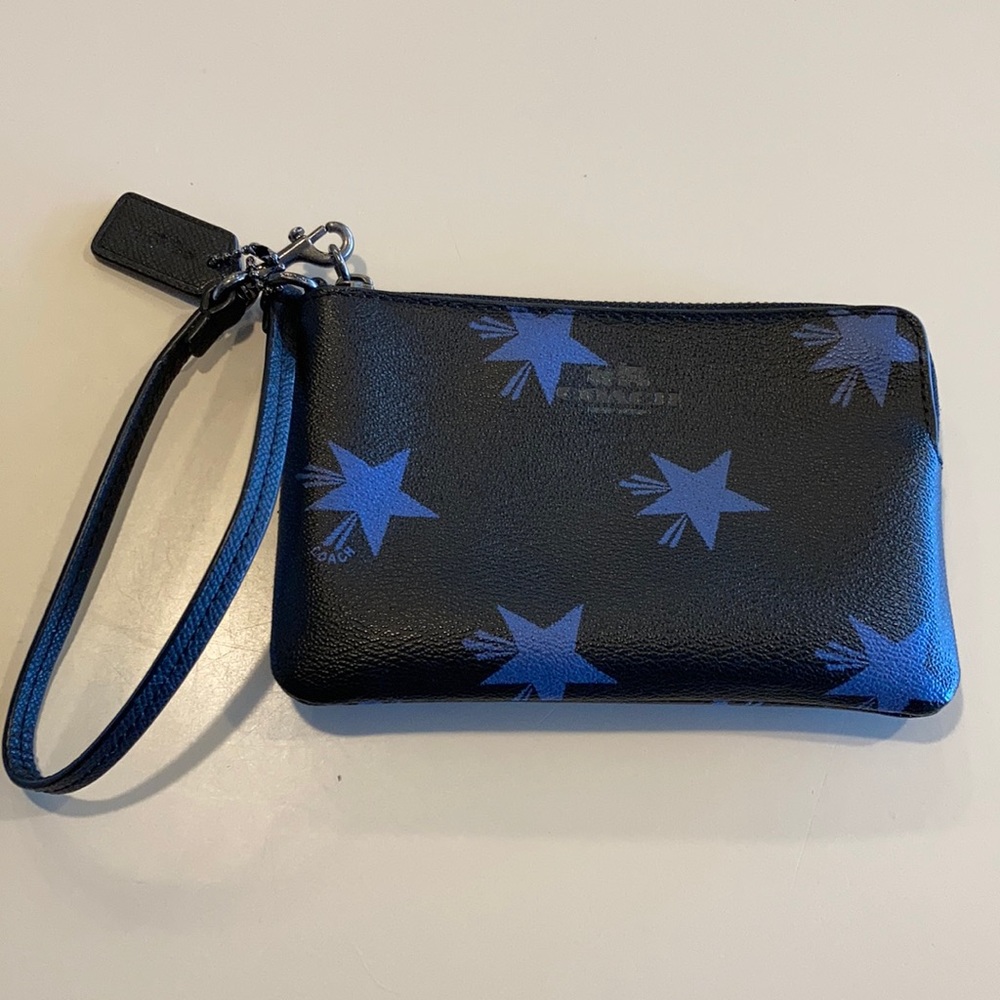 Coach Wristlet - Star Canyon Corner Zip